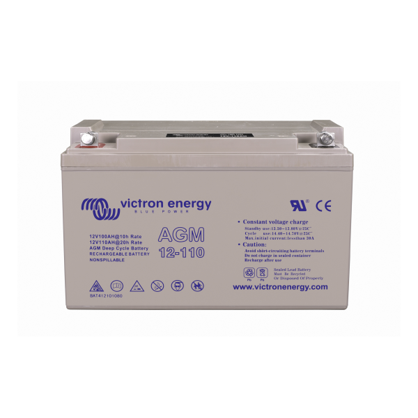 12V/110Ah AGM Deep Cycle Battery (M8)
