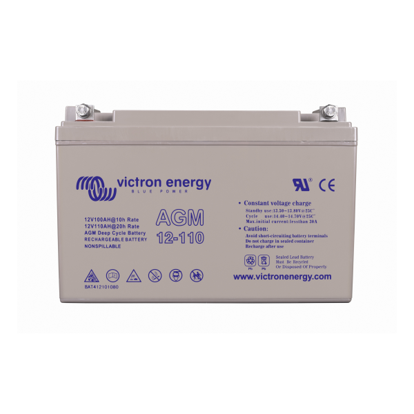 12V/110Ah AGM Deep Cycle Battery (M8)
