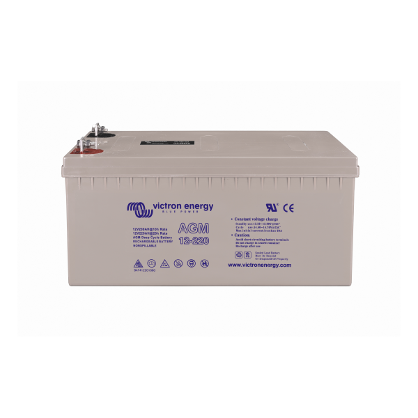 BAT412201080_12V_220Ah_AGM_Deep_Cyclefront-angle.png 12V/220Ah AGM Deep Cycle Battery (M8)