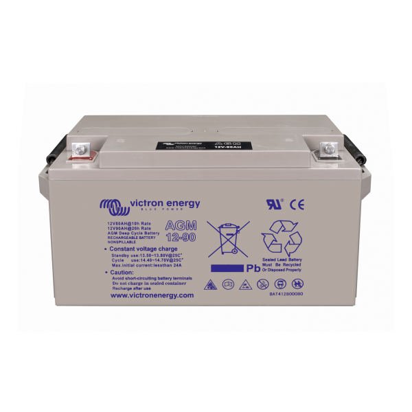12V/90Ah AGM Deep Cycle Battery