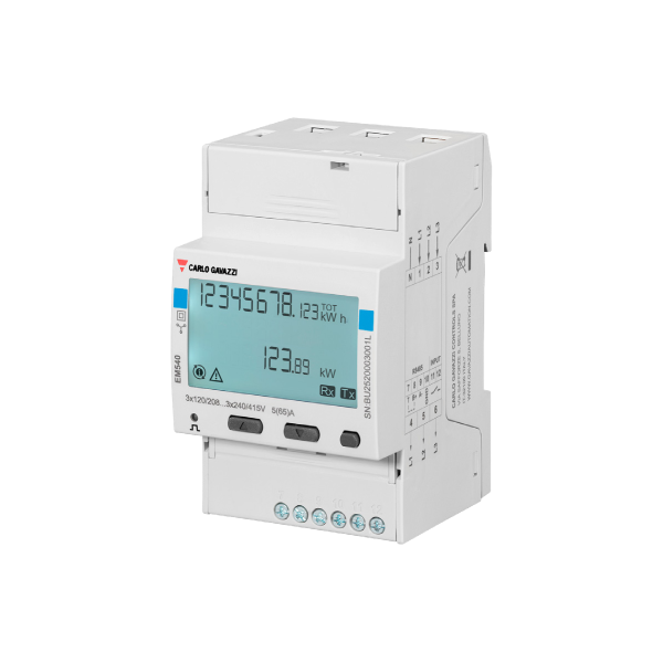 Energy-meter-EM540-new.png Energy Meter EM540 - 3 phase - max 65A/phase