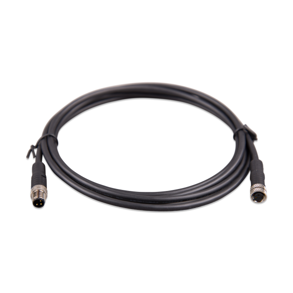 M8 circular connector Male/Female 3 pole cable 2m (bag of 2)