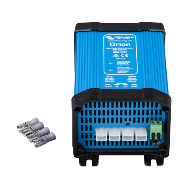 ORI241225020_Orion-24_12-25A-DC-DC-converter-IP20-front2.png Orion 12/24-8 DC-DC converter IP20