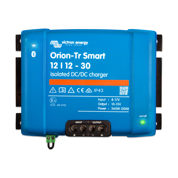 Orion-Tr Smart 12/12-30A (360W) Isolated DC-DC charger