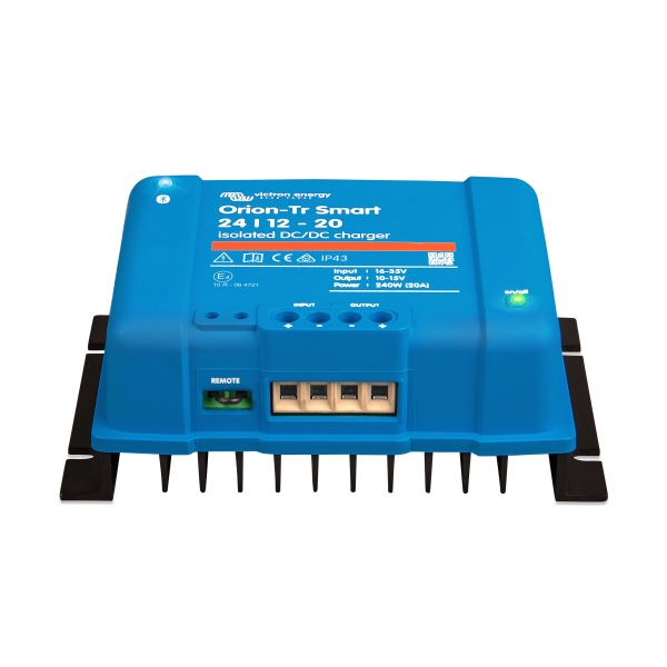 Orion-Tr-Smart-24-12-20-front.png Orion-Tr Smart 24/12-20A (240W) Isolated DC-DC charger