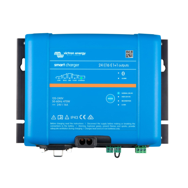 Phoenix Smart IP43 Charger 24/16(1+1) 120-240V