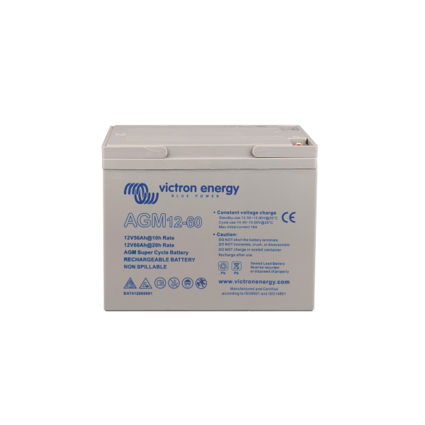 12V-60Ah-AGM-Super-Cycle-Battery-front-angle.png 12V/220Ah AGM Deep Cycle Battery (M8)