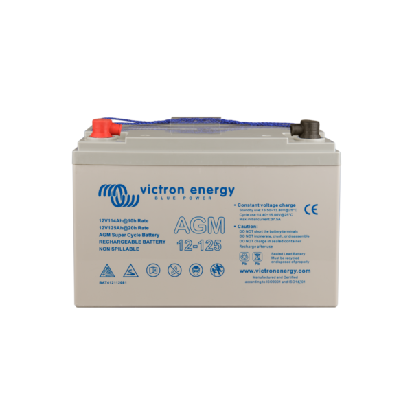 12V-125Ah-AGM-Super-Cycle-Battery-front-with-protectors.png 12V/130Ah AGM Deep Cycle Battery
